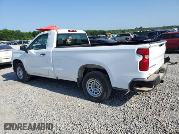 2024 Chevrolet Silverado 1500 Work Truck с VIN 3GCNAAEK8RG103520, выставлен на аукционе Copart как лот 62064525 с пробегом 51 834 миль миль и Списание • Salvage title. История ставок и продаж доступна на DreamBid. Изображение 2.