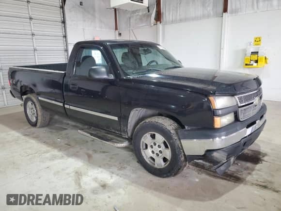 2006 Chevrolet Silverado 1500 Work Truck с VIN 3GCEK14V56G243061, выставлен на аукционе Copart как лот 47785465 с пробегом 16 миль миль и Списание • Salvage title. История ставок и продаж доступна на DreamBid. Изображение 4.