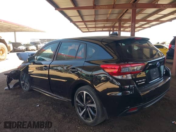 2023 Subaru Impreza Special Sports with VIN 4S3GTAM63P3700033, listed as a IAAI auction lot 42945523 with 51,540 mi miles and . Bid and sale history available at DreamBid. Image 3.