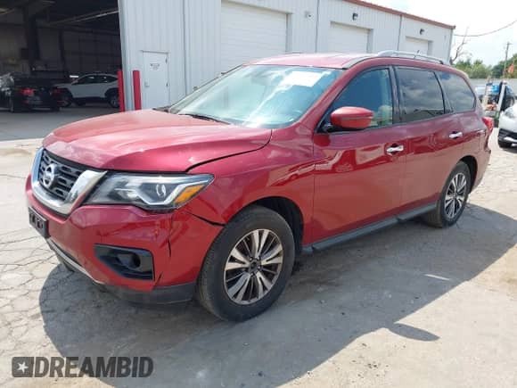 2017 Nissan Pathfinder SV with VIN 5N1DR2MN2HC604230, listed as a IAAI auction lot 42982303 with Not provided miles and . Bid and sale history available at DreamBid. Image 17.