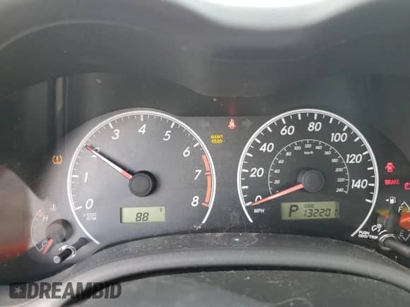 2011 Toyota Corolla L с VIN 2T1BU4EE1BC703687, выставлен на аукционе Copart как лот 56077375 с пробегом 132 201 миль миль и Чистый • Clean title. История ставок и продаж доступна на DreamBid. Изображение 9.