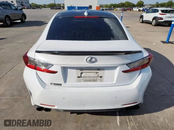 2015 Lexus RC 350 F Sport with VIN JTHHE5BC8F5000380, listed as a Copart auction lot 83799535 with 199,921 mi miles and Salvage title. Bid and sale history available at DreamBid. Image 6.