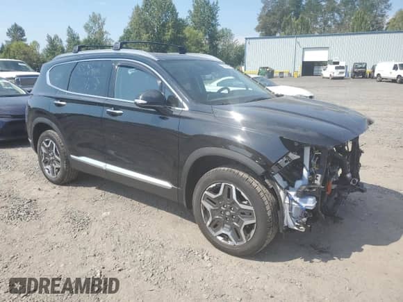 2021 Hyundai Santa Fe Limited with VIN KM8S5DA16MU009174, listed as a Copart auction lot 70223085 with 10,931 mi miles and Salvage title. Bid and sale history available at DreamBid. Image 4.