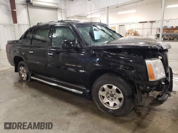2002 Cadillac Escalade EXT with VIN 3GYEK63N42G229560, listed as a Copart auction lot 54163075 with 262,849 mi miles and Non repairable. Bid and sale history available at DreamBid. Image 4.