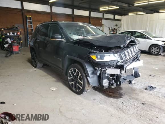 2021 Jeep Compass Limited with VIN 3C4NJDCB9MT512436, listed as a Copart auction lot 85277875 with 47,122 mi miles and Salvage title. Bid and sale history available at DreamBid. Image 4.