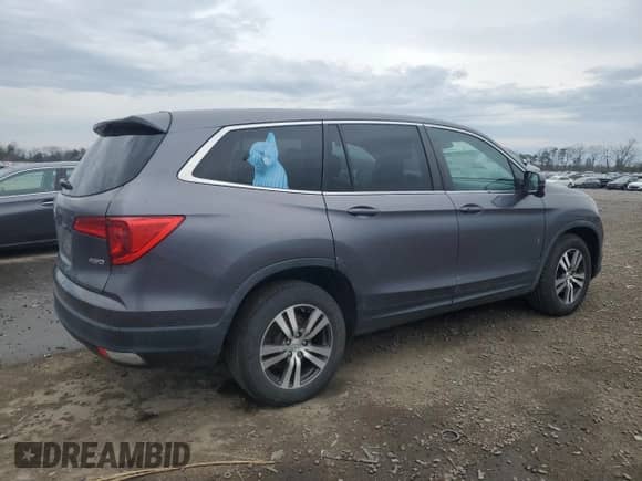 2018 Honda Pilot EX-L z VIN 5FNYF6H60JB018496, wystawiony jako Copart lot #46778125 z przebiegiem 171 174 mil mil oraz Szkoda całkowita • Salvage title. Historia ofert i sprzedaży dostępna na DreamBid. Obrazek 3.