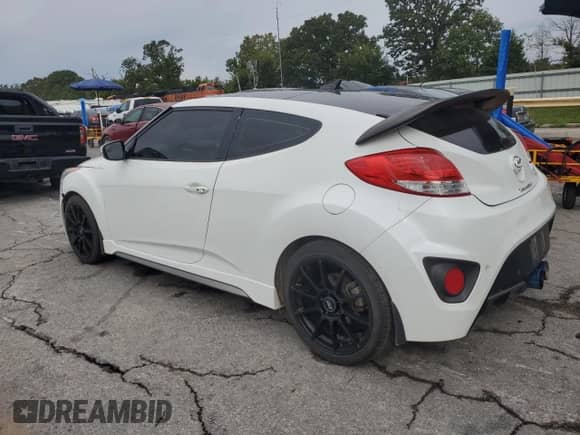 2016 Hyundai Veloster Turbo z VIN KMHTC6AE7GU275848, wystawiony jako Copart lot #69607965 z przebiegiem 91 373 mil mil oraz Szkoda całkowita • Salvage title. Historia ofert i sprzedaży dostępna na DreamBid. Obrazek 2.