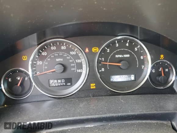 2010 Jeep Commander Sport with VIN 1J4RG4GK5AC121781, listed as a Copart auction lot 59873605 with 159,444 mi miles and Salvage title. Bid and sale history available at DreamBid. Image 9.