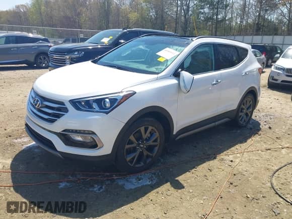 2017 Hyundai Santa Fe Ultimate with VIN 5XYZW4LA0HG385020, listed as a IAAI auction lot 41905011 with 108,292 mi miles and . Bid and sale history available at DreamBid. Image 2.
