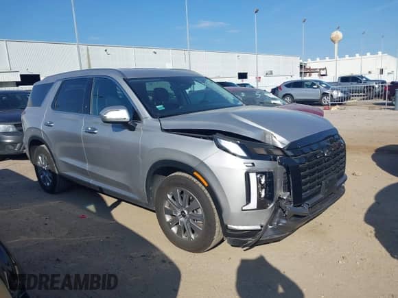 2025 Hyundai Palisade SEL with VIN KM8R24GE5SU882333, listed as a IAAI auction lot 43525790 with 16,371 mi miles and . Bid and sale history available at DreamBid. Image 1.