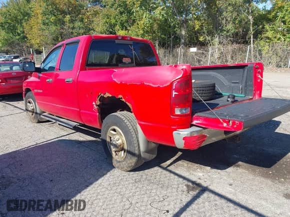2003 Dodge RAM with VIN 3D7LA38653G757616, listed as a IAAI auction lot 43387296 with 327,362 mi miles and . Bid and sale history available at DreamBid. Image 3.