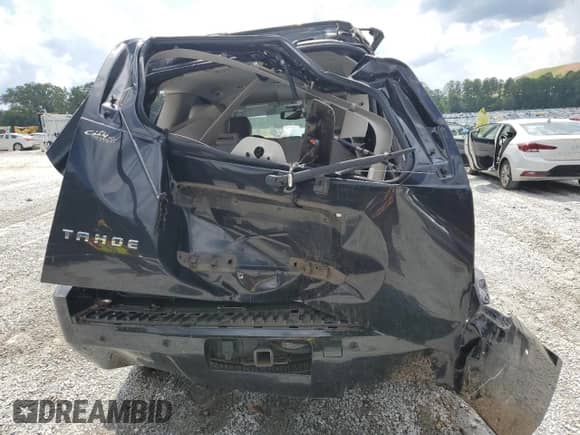 2013 Chevrolet Tahoe LT с VIN 1GNSKBE01DR267244, выставлен на аукционе Copart как лот 69544125 с пробегом 193 184 миль миль и Списание • Salvage title. История ставок и продаж доступна на DreamBid. Изображение 6.