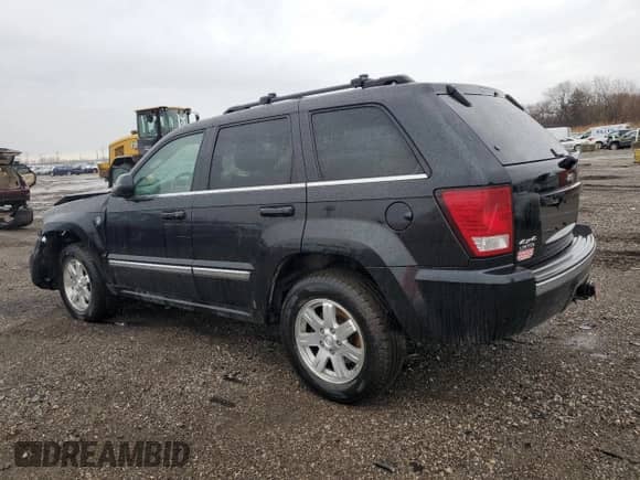 2009 Jeep Grand Cherokee Limited with VIN 1J8HR58P59C520769, listed as a Copart auction lot 47839025 with 137,190 mi miles and Salvage title. Bid and sale history available at DreamBid. Image 2.