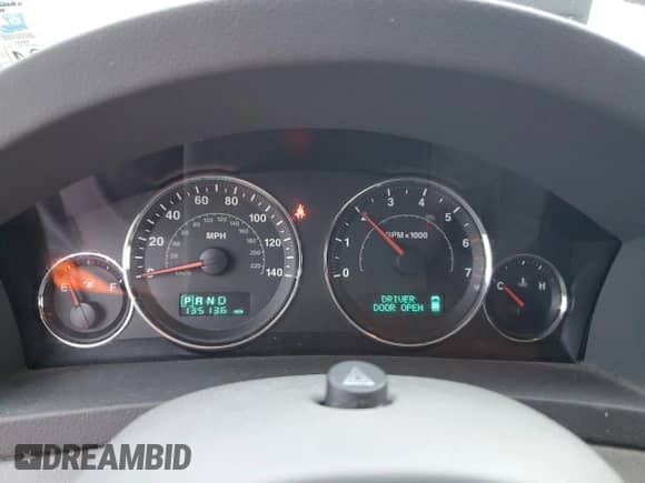 2007 Jeep Grand Cherokee Limited с VIN 1J8HS58P07C693150, выставлен на аукционе Copart как лот 78382884 с пробегом 135 136 миль миль и Списание • Salvage title. История ставок и продаж доступна на DreamBid. Изображение 9.