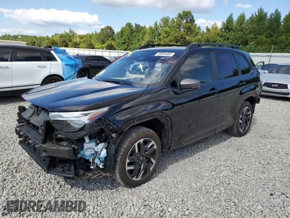 2025 Subaru Forester Limited с VIN JF2SLDRC8SH447542, выставлен на аукционе Copart как лот 69934485 с пробегом 4 616 миль миль и Списание • Salvage title. История ставок и продаж доступна на DreamBid. Изображение 1.