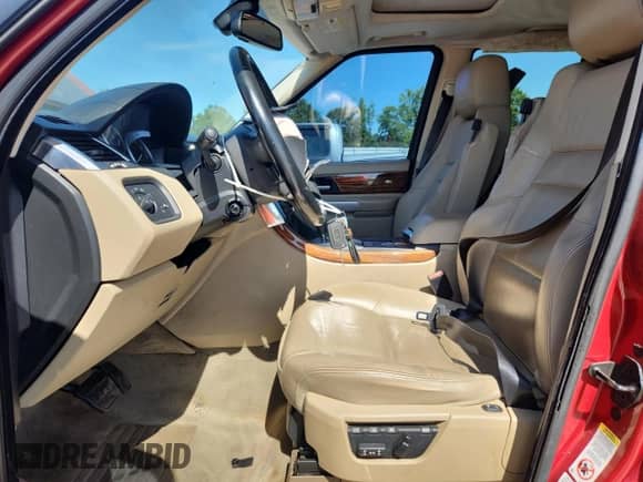 2009 Land Rover Range Rover Sport HSE with VIN SALSK25499A204158, listed as a Copart auction lot 65549415 with 158,695 mi miles and Salvage title. Bid and sale history available at DreamBid. Image 7.