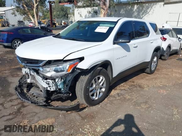 2021 Chevrolet Traverse LS с VIN 1GNERFKW3MJ260643, выставлен на аукционе IAAI как лот 42837265 с пробегом 21 773 миль миль и . История ставок и продаж доступна на DreamBid. Изображение 2.