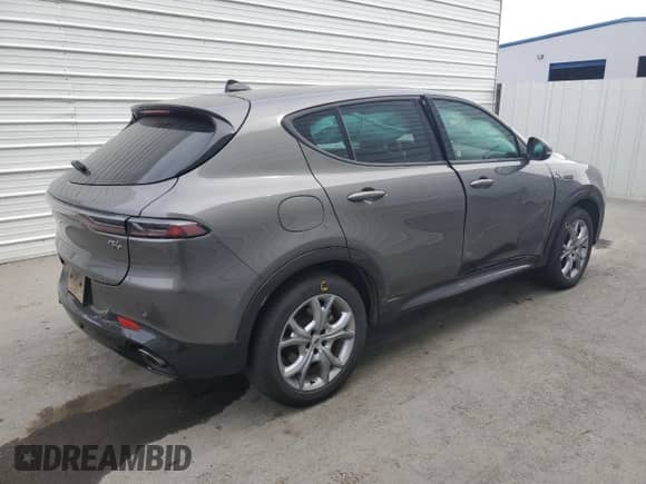 2024 Dodge Hornet R/T with VIN ZACPDFCW5R3A32141, listed as a Copart auction lot 81325935 with 26,508 mi miles and Salvage title. Bid and sale history available at DreamBid. Image 3.