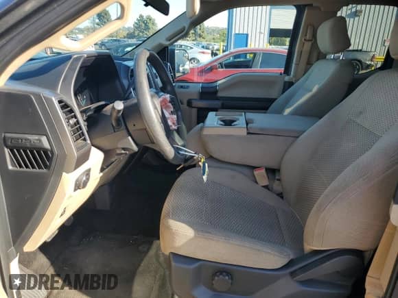 2017 Ford F-150 XL with VIN 1FTEX1EP9HKD73664, listed as a Copart auction lot 81789255 with 130,896 mi miles and Salvage title. Bid and sale history available at DreamBid. Image 7.