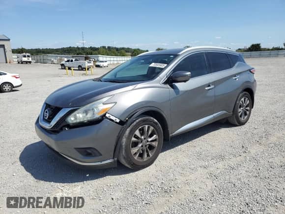 2017 Nissan Murano SL with VIN 5N1AZ2MG5HN148068, listed as a Copart auction lot 70585905 with 116,331 mi miles and Salvage title. Bid and sale history available at DreamBid. Image 1.