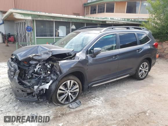2021 Subaru Ascent Limited with VIN 4S4WMAPD4M3445838, listed as a Copart auction lot 66946025 with 28,956 mi miles and Salvage title. Bid and sale history available at DreamBid. Image 1.