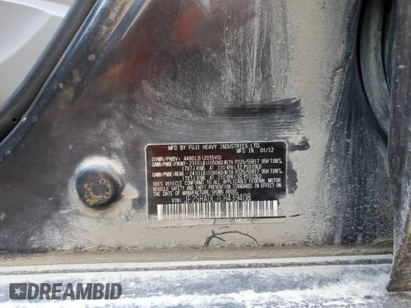 2012 Subaru Forester X Premium z VIN JF2SHADC7CH439408, wystawiony jako Copart lot #85260275 z przebiegiem 153 950 mil mil oraz Szkoda całkowita • Salvage title. Historia ofert i sprzedaży dostępna na DreamBid. Obrazek 12.