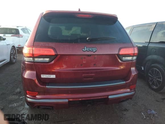 2019 Jeep Grand Cherokee High Altitude with VIN 1C4RJECG8KC597913, listed as a Copart auction lot 77246924 with Not provided miles and Non repairable. Bid and sale history available at DreamBid. Image 6.