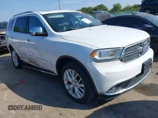 2015 Dodge Durango Citadel with VIN 1C4RDJEG9FC832998, listed as a IAAI auction lot 43222671 with 140,889 mi miles and . Bid and sale history available at DreamBid. Image 1.