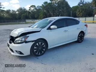 2017 Nissan Sentra SR with VIN 3N1AB7AP3HY405230, listed as a Copart auction lot 82769365 with 122,209 mi miles and Salvage title. Bid and sale history available at DreamBid. Image 1.