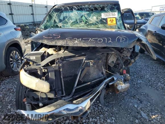 2003 GMC Sierra 1500 Work Truck with VIN 1GTEC14V33Z235727, listed as a Copart auction lot 75828164 with Not provided miles and Salvage title. Bid and sale history available at DreamBid. Image 5.