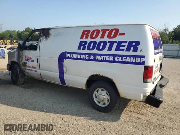2012 Ford Econoline Cargo Recreational with VIN 1FTNE2EW1CDA42044, listed as a Copart auction lot 64423945 with Not provided miles and Non repairable. Bid and sale history available at DreamBid. Image 3.
