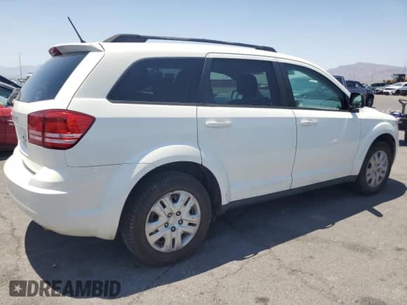 2017 Dodge Journey SE z VIN 3C4PDCAB8HT622137, wystawiony jako Copart lot #62602565 z przebiegiem 109 793 mil mil oraz Czysty tytuł • Clean title. Historia ofert i sprzedaży dostępna na DreamBid. Obrazek 3.