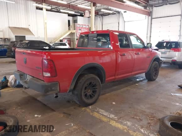 2010 Dodge 1500 SLT with VIN 1D7RV1GP0AS105408, listed as a IAAI auction lot 40407267 with 158,276 mi miles and . Bid and sale history available at DreamBid. Image 4.
