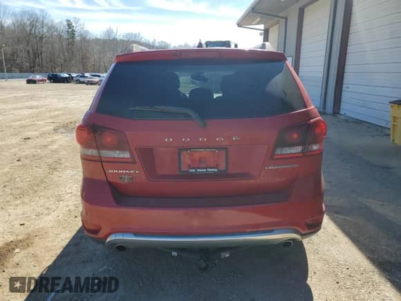 2015 Dodge Journey Crossroad with VIN 3C4PDCGGXFT517227, listed as a Copart auction lot 47136595 with 151,372 mi miles and Salvage title. Bid and sale history available at DreamBid. Image 6.