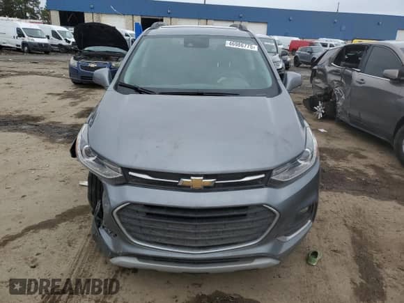 2020 Chevrolet Trax Premier with VIN 3GNCJRSB5LL271003, listed as a Copart auction lot 46986775 with 45,711 mi miles and Salvage title. Bid and sale history available at DreamBid. Image 5.