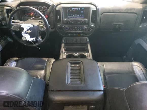 2017 Chevrolet Silverado 1500 LTZ with VIN 3GCUKSECXHG402092, listed as a Copart auction lot 66184525 with 134,501 mi miles and Salvage title. Bid and sale history available at DreamBid. Image 8.