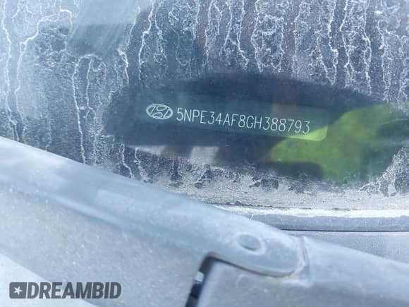 2016 Hyundai Sonata Limited с VIN 5NPE34AF8GH388793, выставлен на аукционе IAAI как лот 43216767 с пробегом 161 329 миль миль и . История ставок и продаж доступна на DreamBid. Изображение 9.