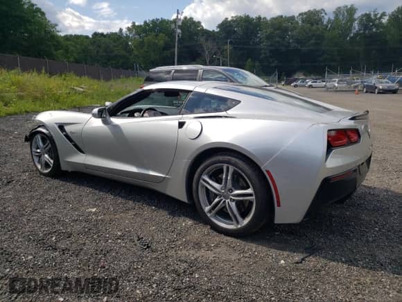 2017 Chevrolet Corvette 3LT с VIN 1G1YF2D73H5110715, выставлен на аукционе Copart как лот 79644404 с пробегом 15 672 миль миль и Списание • Salvage title. История ставок и продаж доступна на DreamBid. Изображение 2.