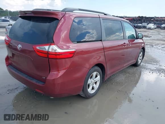 2017 Toyota Sienna LE Auto Access Seat with VIN 5TDKZ3DC0HS810922, listed as a IAAI auction lot 42726470 with 249,523 mi miles and . Bid and sale history available at DreamBid. Image 4.