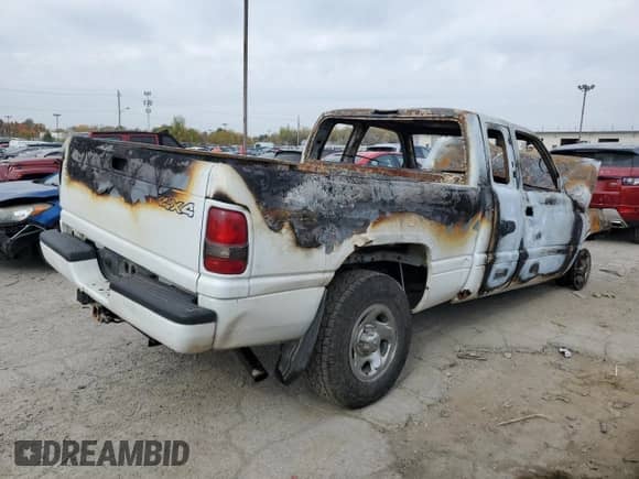 2000 Dodge 1500 с VIN 1B7HF13Z8YJ159968, выставлен на аукционе Copart как лот 77462274 с пробегом Не указан миль и На запчасти • Non repairable. История ставок и продаж доступна на DreamBid. Изображение 3.