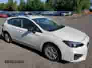 2017 Subaru Impreza Premium with VIN 4S3GTAD67H3734736, listed as a Copart auction lot 65625935 with 117,056 mi miles and Salvage title. Bid and sale history available at DreamBid. Image 4.