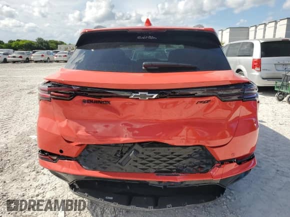 2025 Chevrolet Equinox EV RS с VIN 3GN7DSRP4SS133278, выставлен на аукционе Copart как лот 61950055 с пробегом 4 899 миль миль и Списание • Salvage title. История ставок и продаж доступна на DreamBid. Изображение 6.