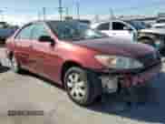 2003 Toyota Camry LE with VIN JTDBE32K930229629, listed as a Copart auction lot 81698515 with 251,728 mi miles and Salvage title. Bid and sale history available at DreamBid. Image 4.