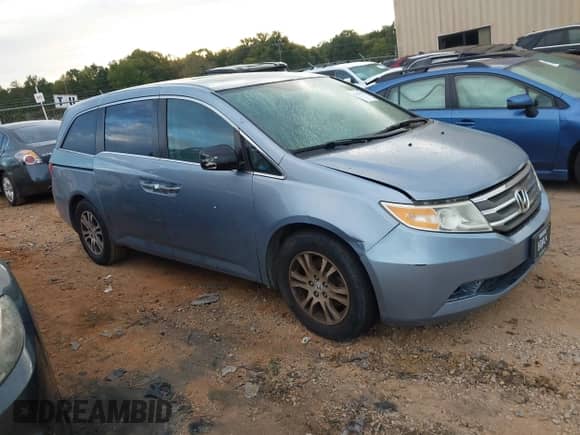 2013 Honda Odyssey EX-L с VIN 5FNRL5H66DB001116, выставлен на аукционе IAAI как лот 43389130 с пробегом 206 380 миль миль и . История ставок и продаж доступна на DreamBid. Изображение 1.