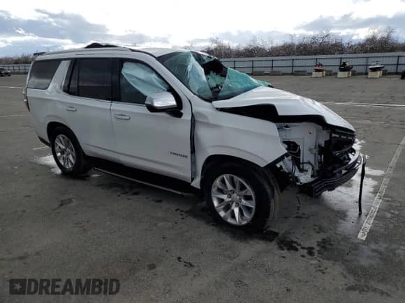 2023 Chevrolet Tahoe Premier с VIN 1GNSKSKD8PR283310, выставлен на аукционе Copart как лот 45535935 с пробегом Не указан миль и На запчасти • Non repairable. История ставок и продаж доступна на DreamBid. Изображение 4.