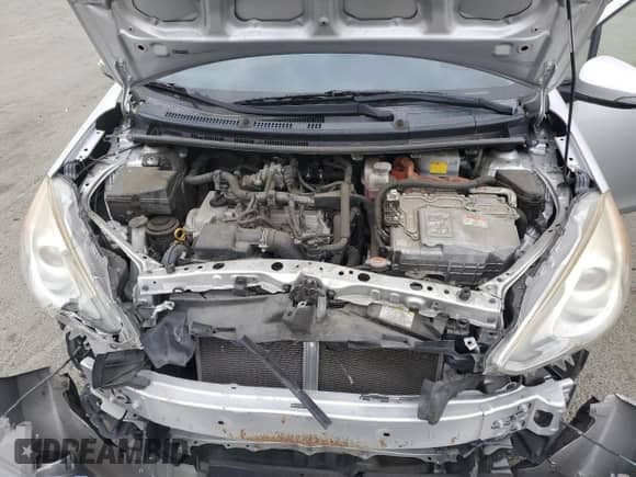 2016 Toyota Prius One z VIN JTDKDTB3XG1119104, wystawiony jako Copart lot #81838855 z przebiegiem 163 159 mil mil oraz Szkoda całkowita • Salvage title. Historia ofert i sprzedaży dostępna na DreamBid. Obrazek 11.