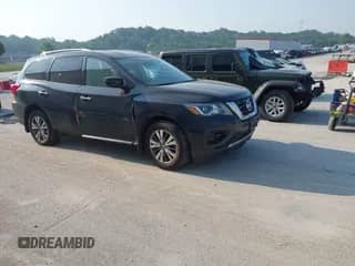2018 Nissan Pathfinder S with VIN 5N1DR2MM7JC673122, listed as a IAAI auction lot 42486974 with 108,933 mi miles and . Bid and sale history available at DreamBid. Image 1.