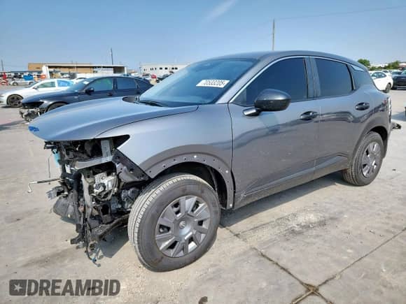 2025 Nissan Kicks S с VIN 3N8AP6BB9SL349749, выставлен на аукционе Copart как лот 70533205 с пробегом 18 827 миль миль и Списание • Salvage title. История ставок и продаж доступна на DreamBid. Изображение 1.