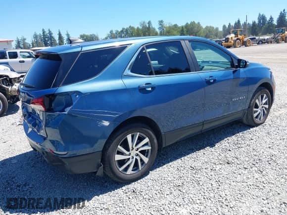 2024 Chevrolet Equinox LT с VIN 3GNAXUEG3RL125451, выставлен на аукционе IAAI как лот 42675807 с пробегом 49 549 миль миль и . История ставок и продаж доступна на DreamBid. Изображение 4.