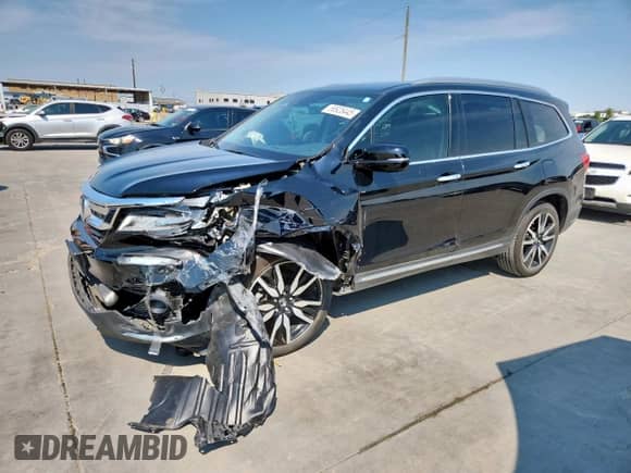 2021 Honda Pilot Touring 7-Passenger z VIN 5FNYF5H67MB014914, wystawiony jako Copart lot #68926445 z przebiegiem 41 983 mil mil oraz Szkoda całkowita • Salvage title. Historia ofert i sprzedaży dostępna na DreamBid. Obrazek 1.